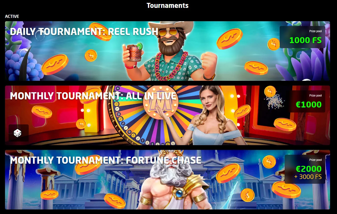 staycasino tournaments